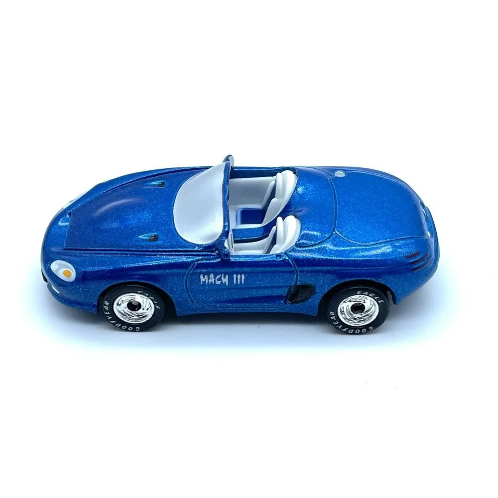 Matchbox 1990's Ford Mustang Mach lll 3 Car Metal Flake‎ Blue Diecast 1/62 Loose